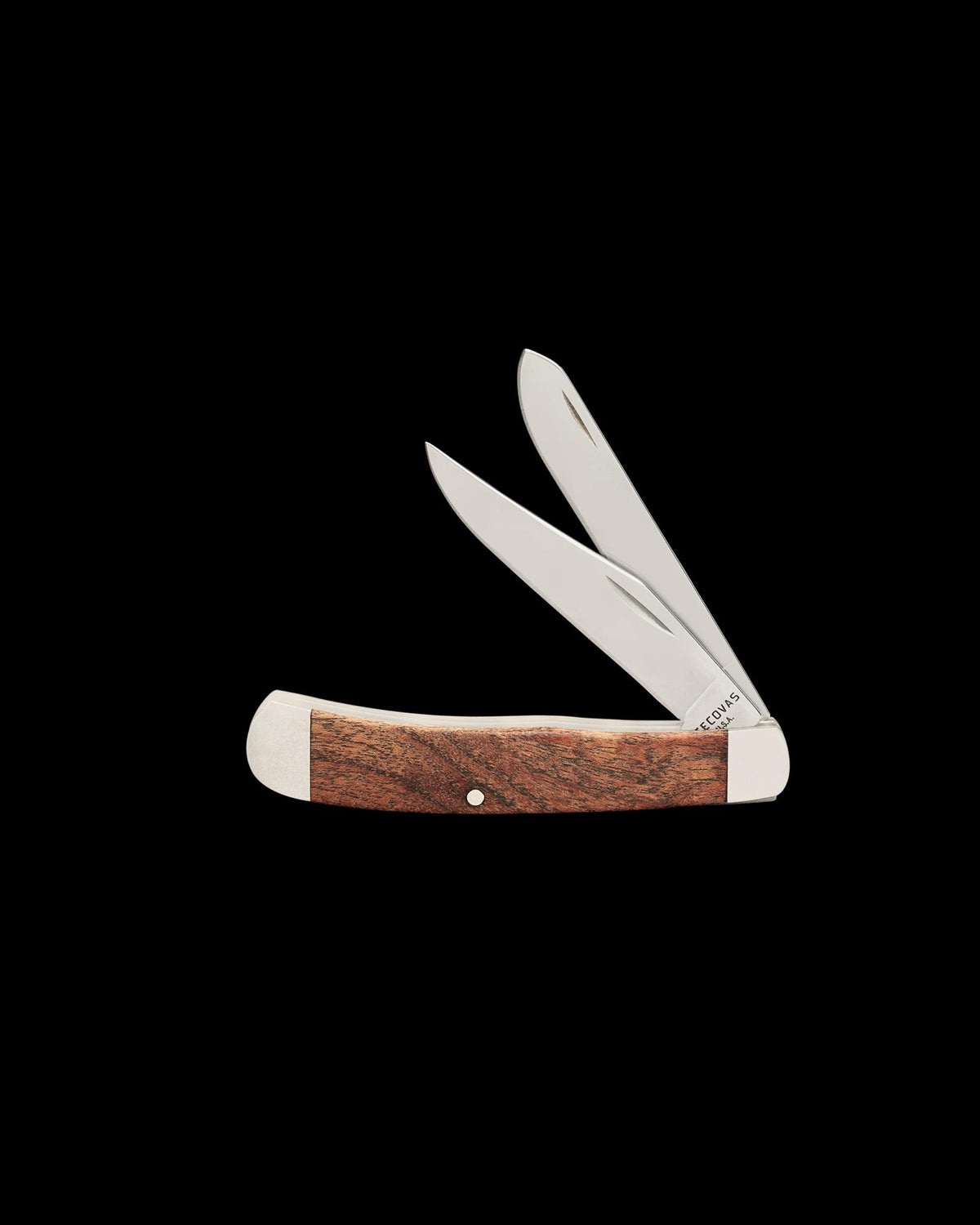 Front view of Mesquite Trapper Knife - Natural on plain background