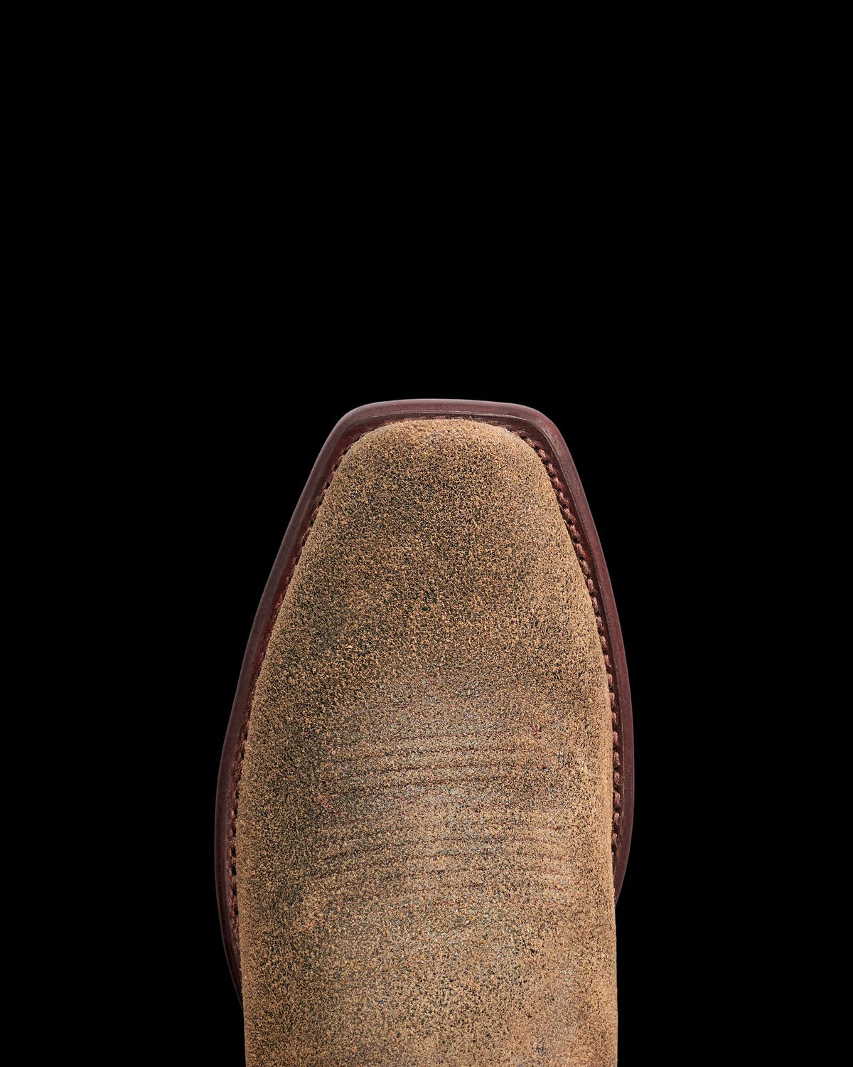 Toe view of The Parker - Dustwood Roughout on plain background