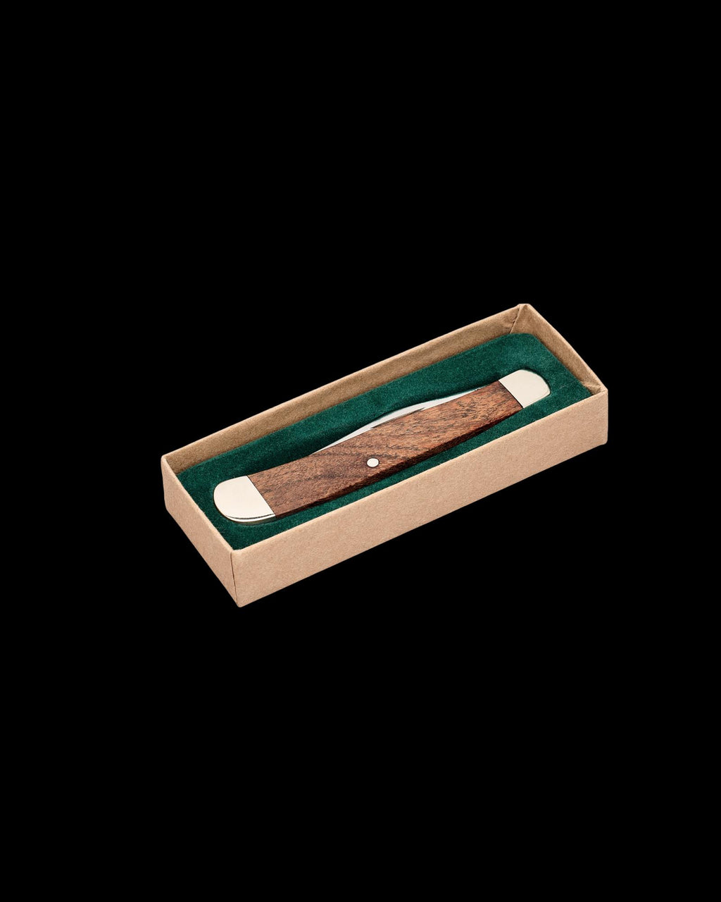 Closeup view of Mesquite Trapper Knife - Natural
