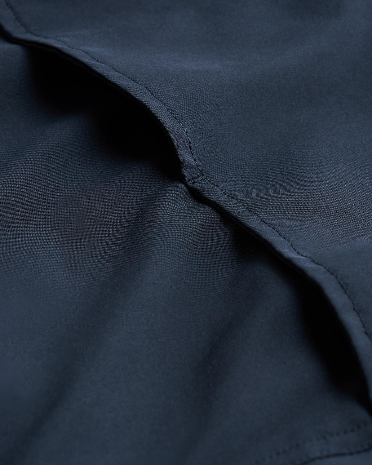 Closeup detail view of Men's Performance Western Pearl Snap - Navy